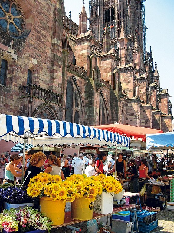 Münstermarkt in Freiburg